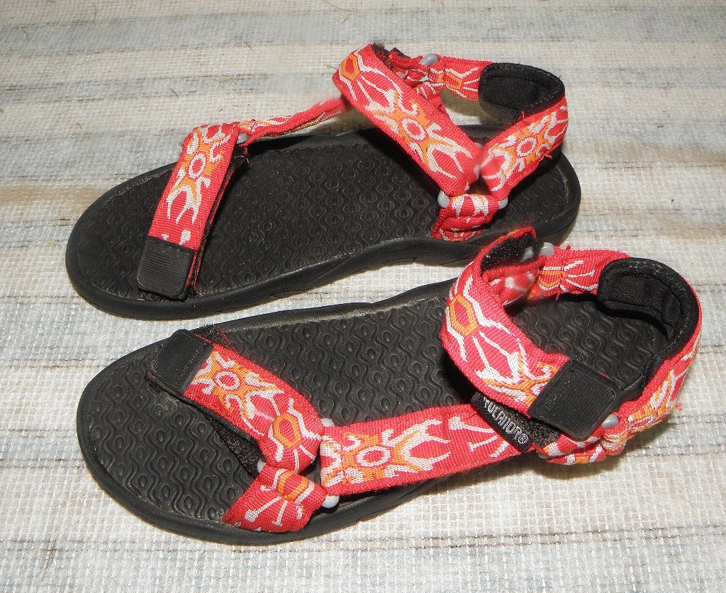 Rode Rucanor sandalen maat 35, Zo goed als nieuw, Rood, Rucanor, Sandalen of Muiltjes