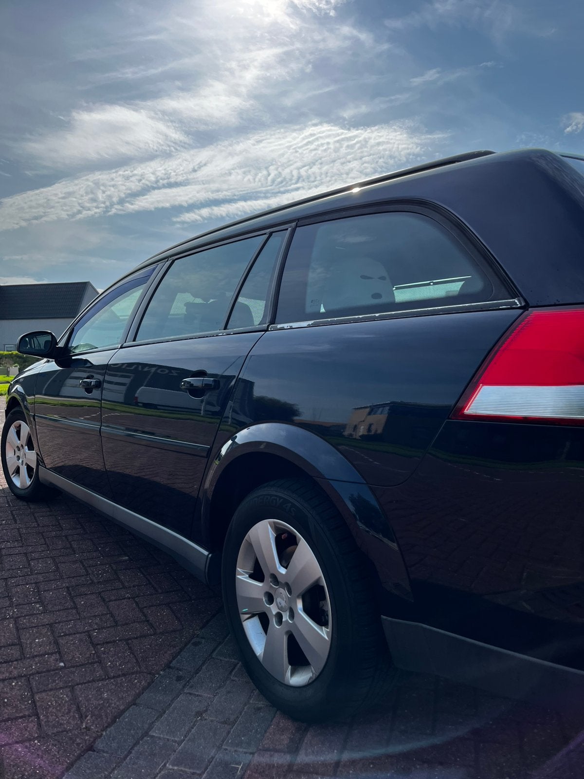 Opel Vectra 2.2 16V St.wgn 2005 Blauw, Auto's, Voorwielaandrijving, 4 cilinders, Blauw, Vectra