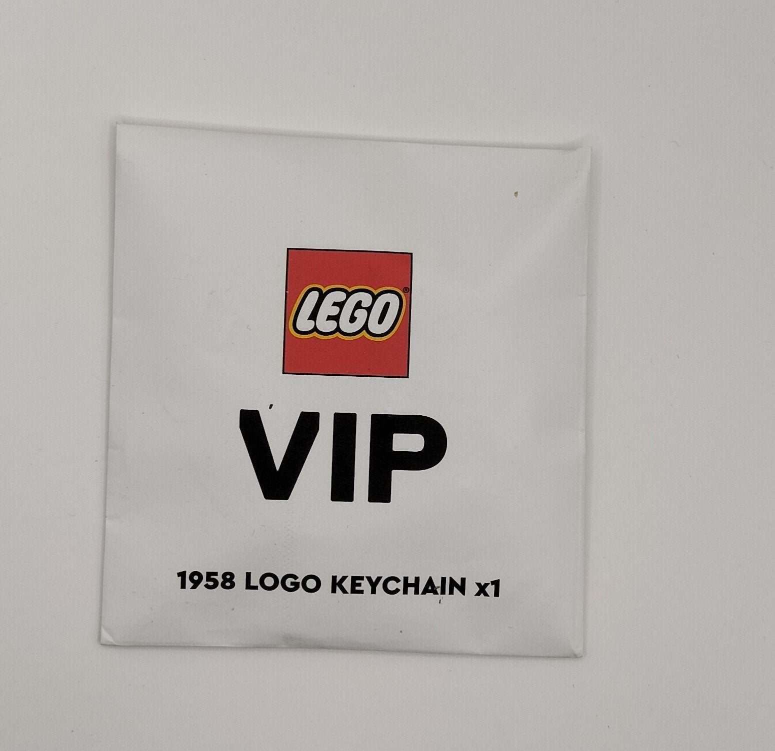 LEGO VIP 1958 Logo Sleutelhanger - Nieuw in verpakking, Ophalen of Verzenden, Nieuw