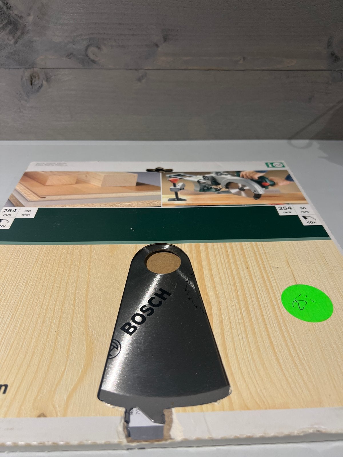 Bosch Cirkelzaagblad 254mm 40 tanden, N, N, Nieuw, Ophalen of Verzenden
