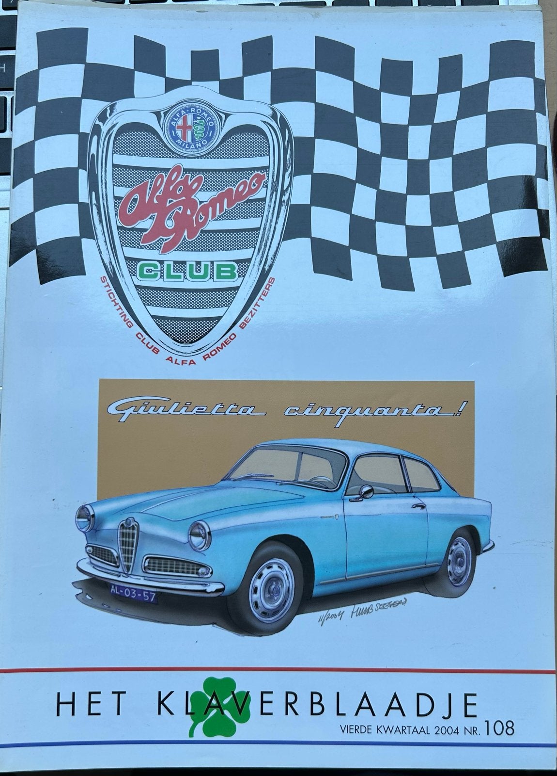 Het Klaverblaadje - Alfa Romeo Club - Nederlands!, Ophalen of Verzenden, Gelezen, Alfa Romeo