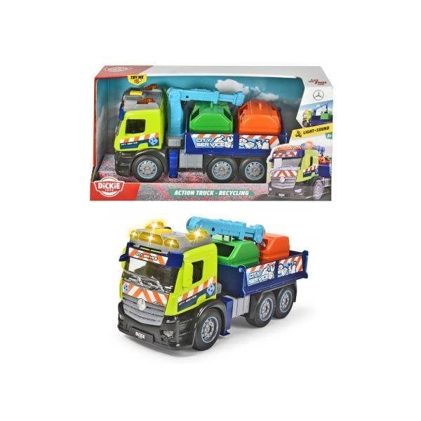 Dickie Toys: Mercedes Vuilniswagen, ., Nieuw, Ophalen of Verzenden, .
