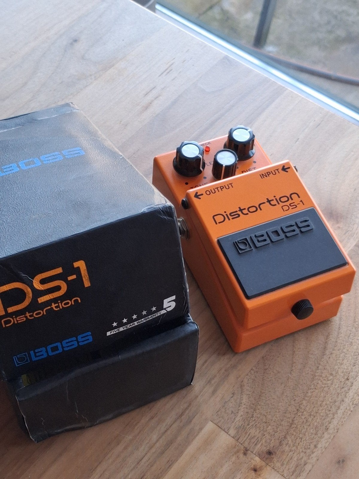 Boss DS-1 Distortion Pedaal voor Gitaar - Zo goed als nieuw, Muziek en Instrumenten, Effecten, Ophalen of Verzenden, Zo goed als nieuw