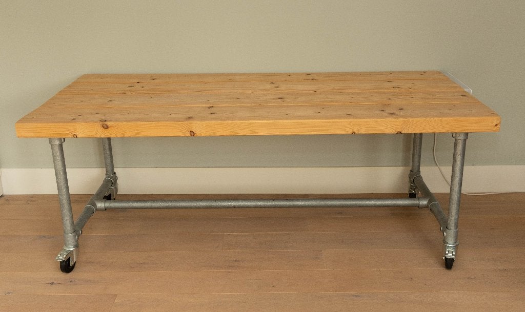 Tafel, Huis en Inrichting, Ophalen, Gebruikt, 100 tot 150 cm, 200 cm of meer