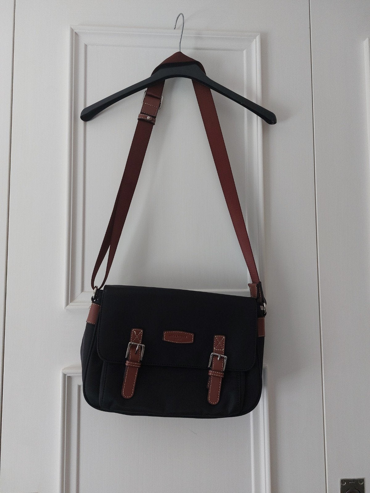 Schoudertas crossbody Hexagona Paris, Ophalen of Verzenden, Nieuw, Zwart, Overige merken