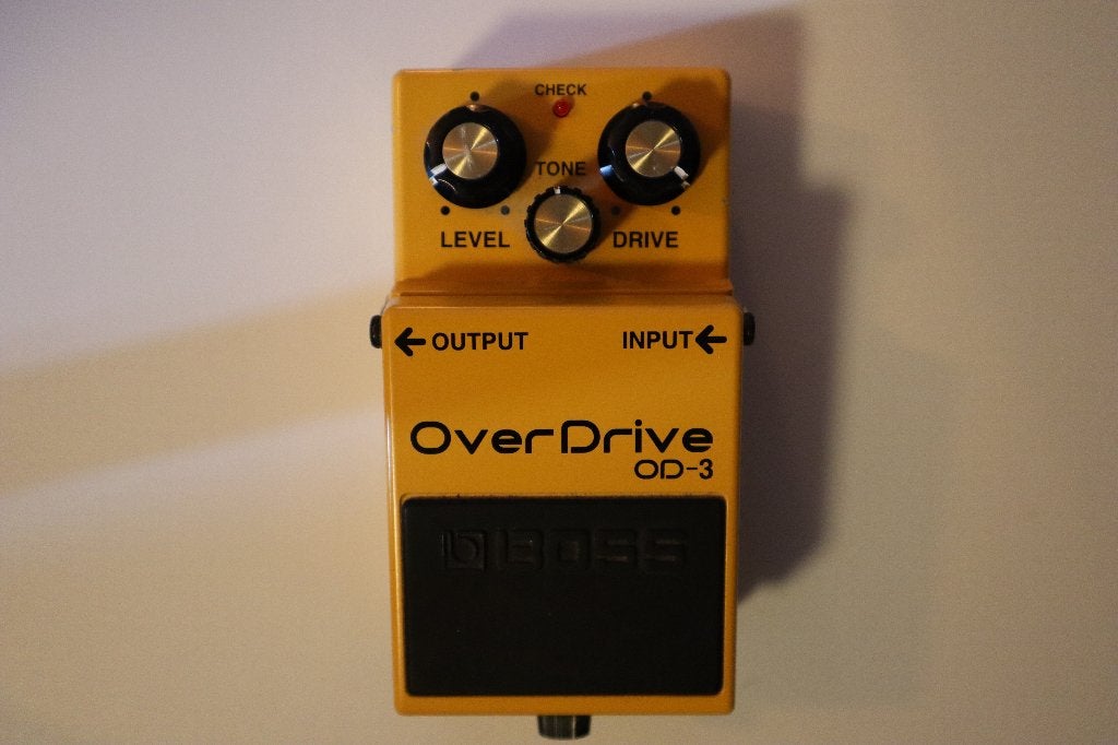 Boss OD-3 OverDrive, Muziek en Instrumenten, Effecten, Ophalen of Verzenden, Gebruikt, Distortion, Overdrive of Fuzz