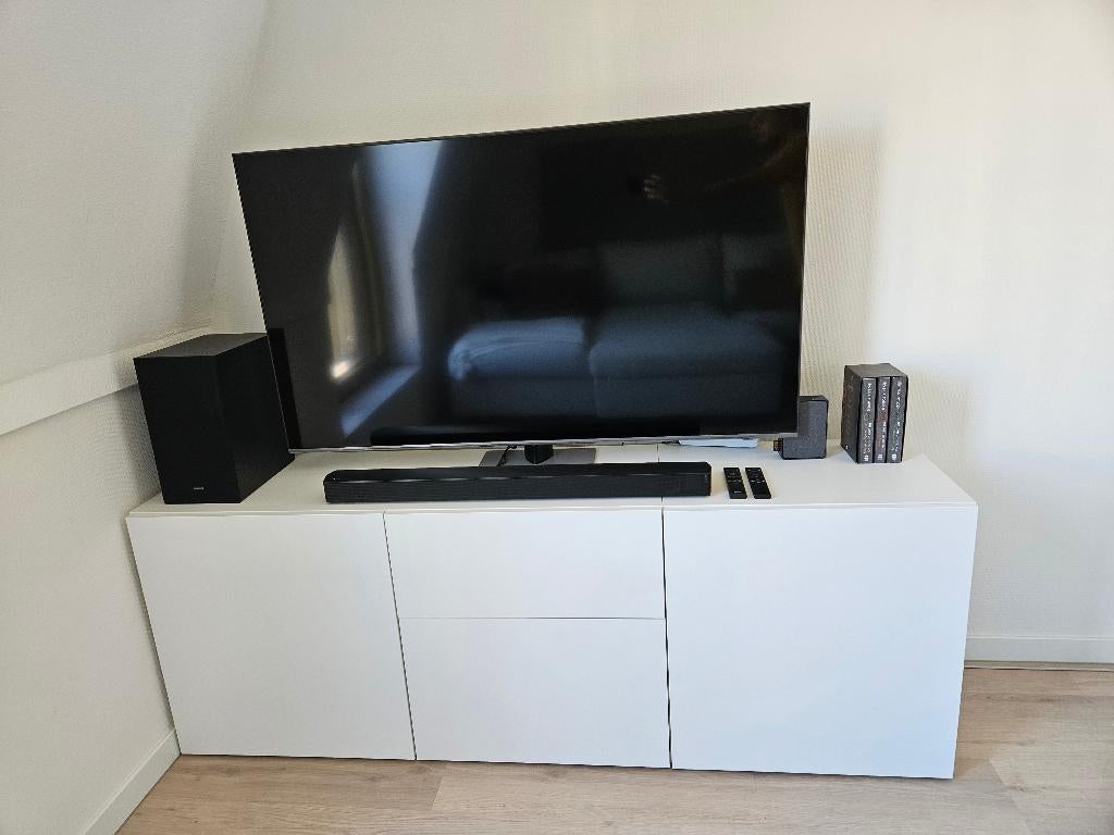 Custome TV Cabinet - BESTÅ (IKEA), Ophalen, Overige materialen, 150 tot 200 cm, Zo goed als nieuw