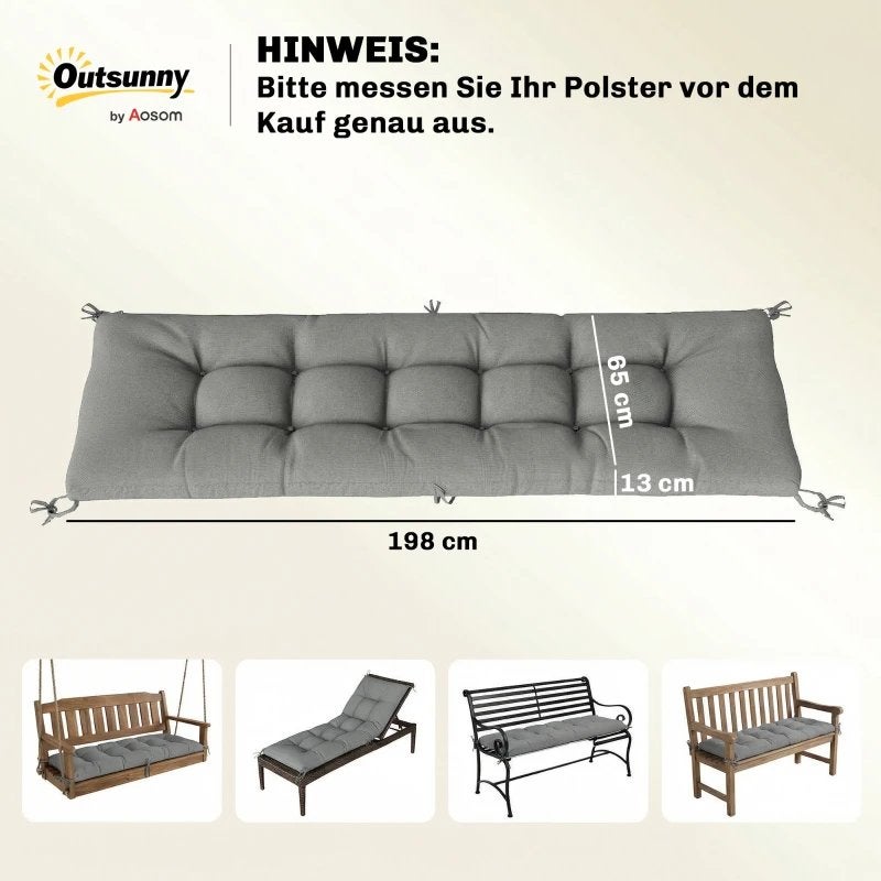 Lounger Zitkussen Traagschuim Waterafstotend UV50+ NIEUW, S, G, A, Nieuw