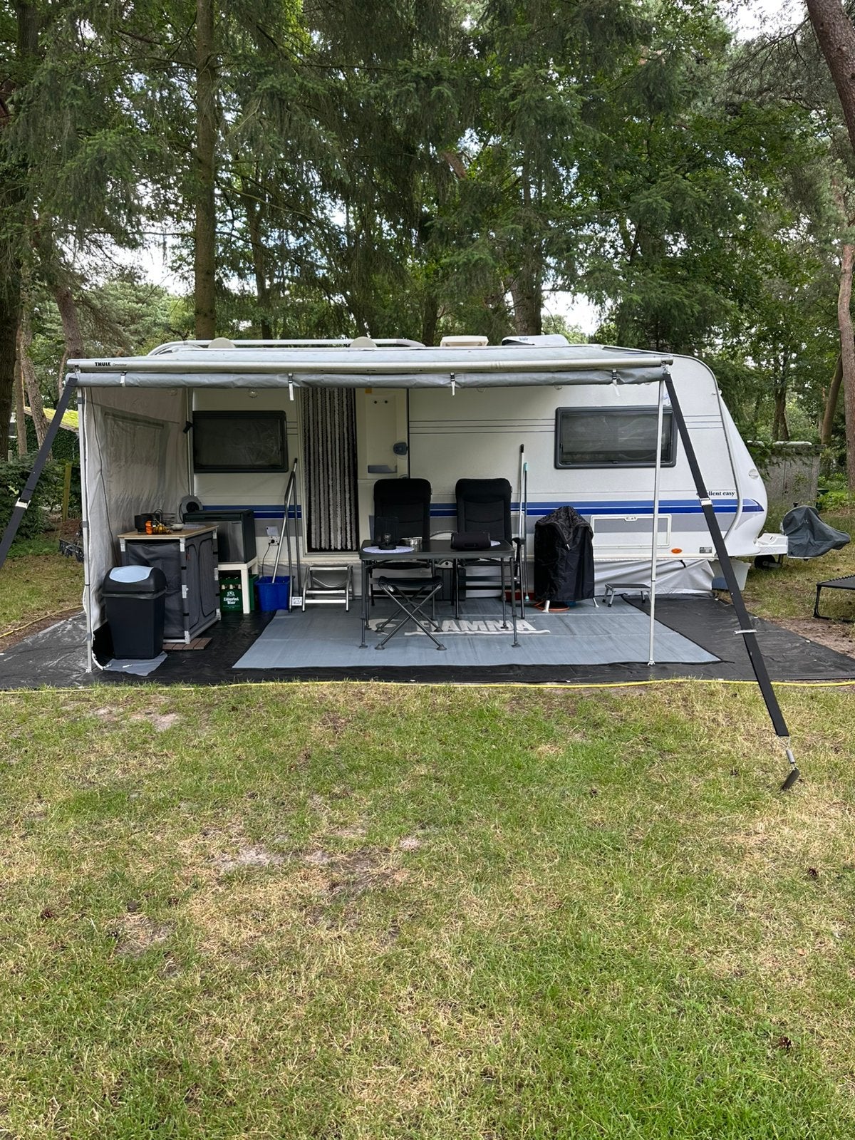 Thule Omnistore 1200  ( Zakluifel grijs ), Ophalen, Zo goed als nieuw