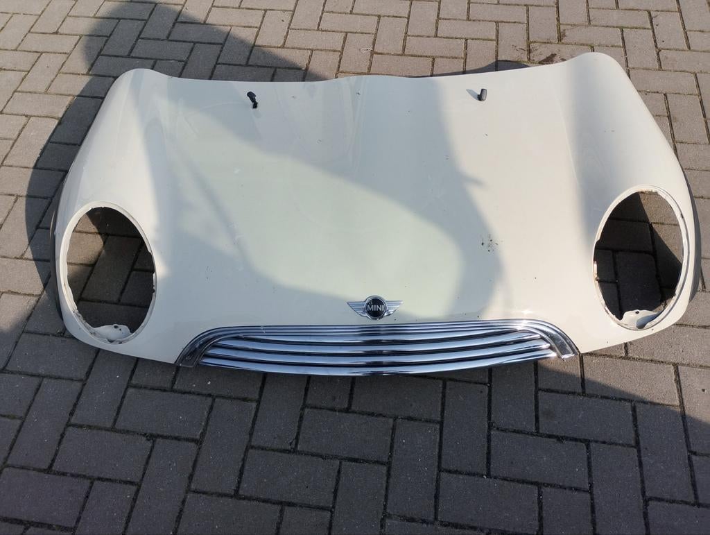 Motorkap minicooper r50 wit, Auto-onderdelen, Ophalen of Verzenden, Motorkap