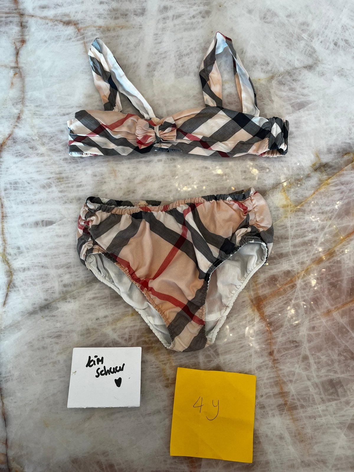 Burberry bikini origineel 4 jaar, Ophalen of Verzenden, Zo goed als nieuw, Meisje