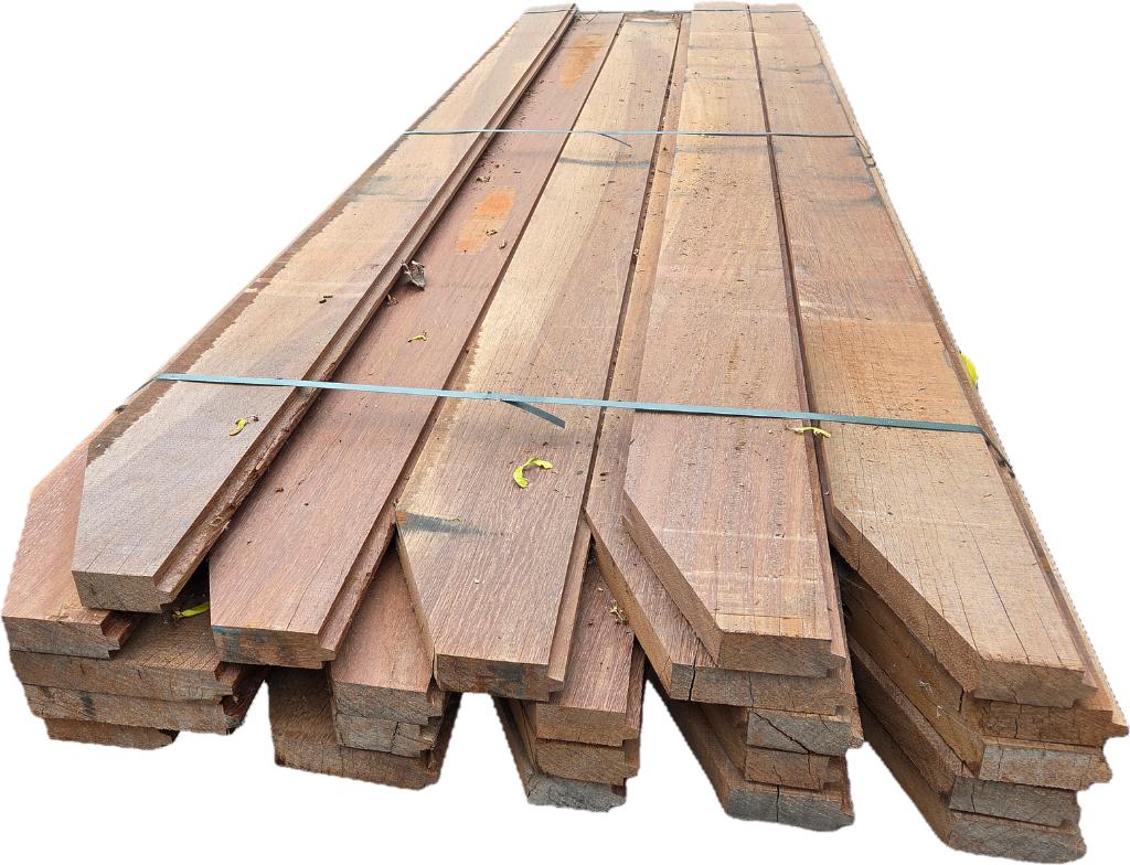15.64 m2 Azobé hardhouten damwand 4 cm dik - nr: HP72