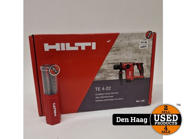 HILTI TE 4-22 Nuron Accuboorhamer Body | Nieuw, Doe-het-zelf en Verbouw, Gereedschap | Boormachines, Hilti, Nieuw, Support@hilti.com