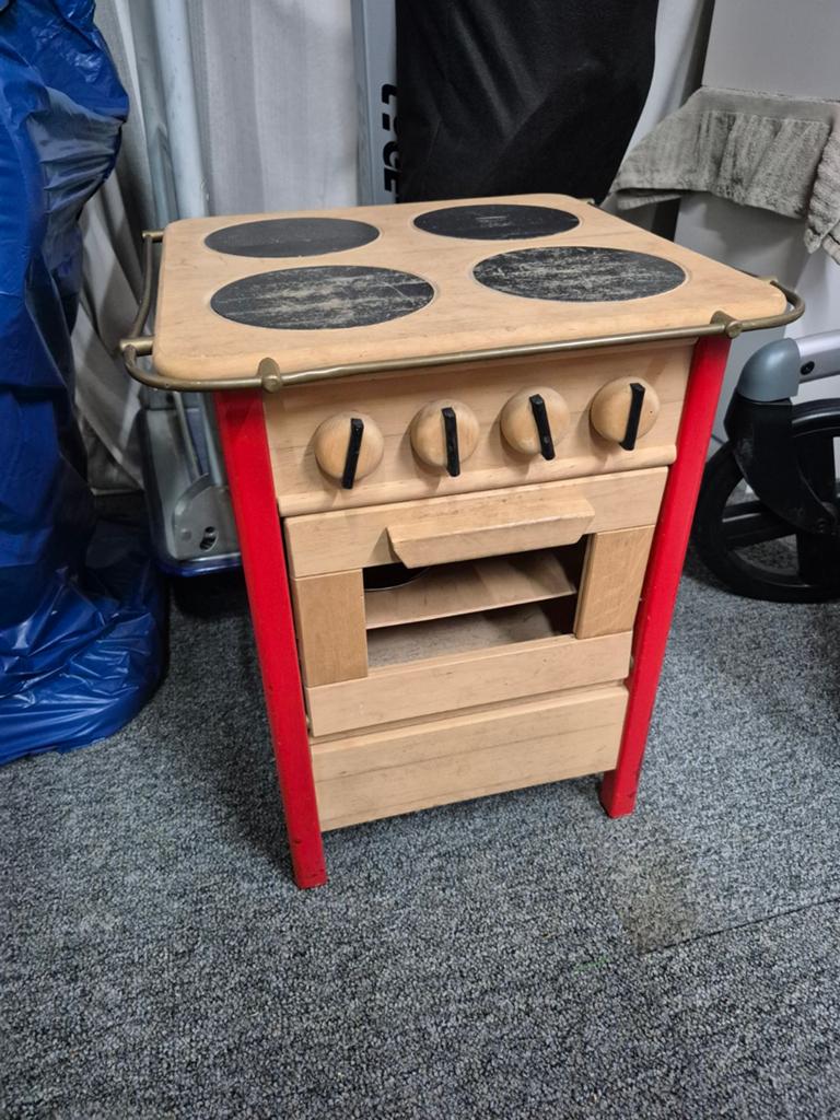 Houten kinderfornuis, Antiek en Kunst, Antiek | Speelgoed, Ophalen