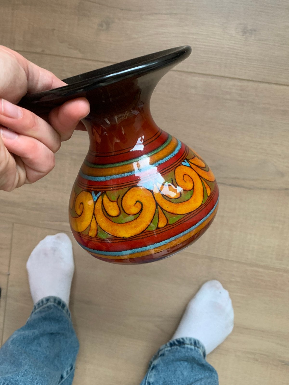 Vaasje, Ophalen