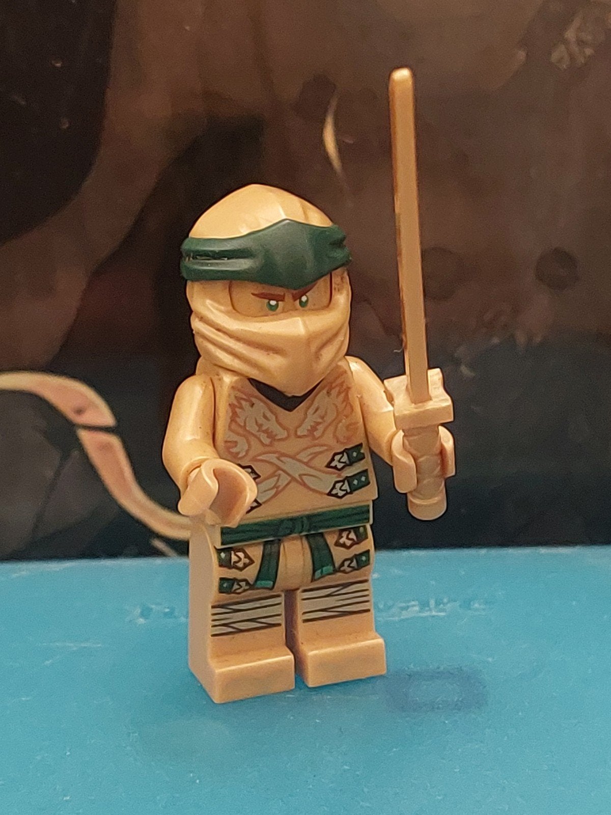 Lego Ninjago Minifiguur met Zwaard - Zo goed als nieuw