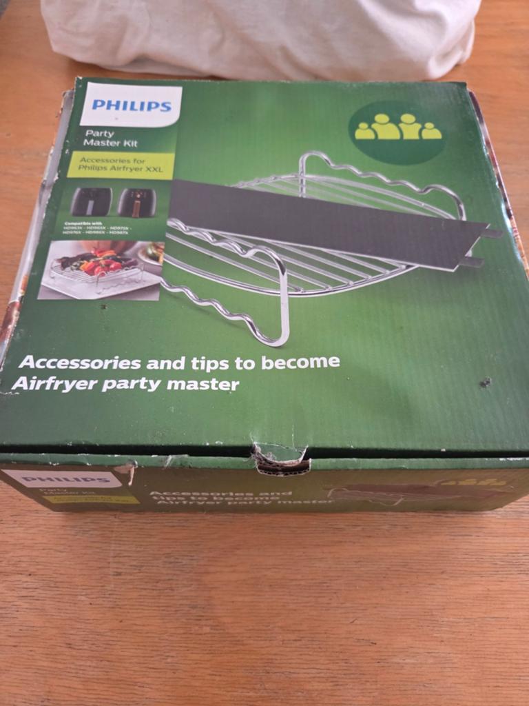 Philips Airfryer XXL Party Master Kit Accessoires, Witgoed en Apparatuur, Airfryers, Ophalen of Verzenden