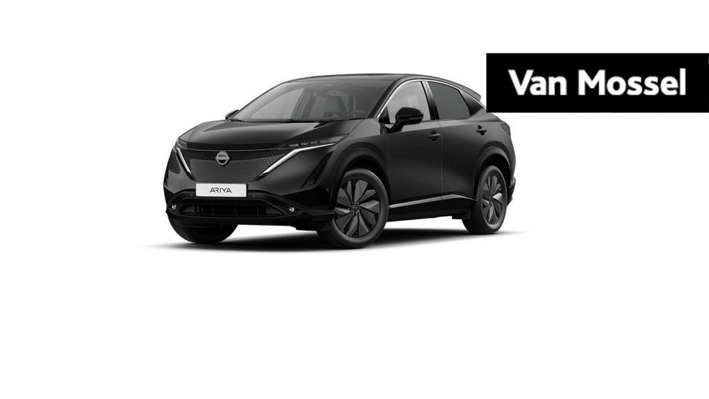 Nissan Ariya Limited Edition 66 kWh, Auto's, Nissan, 1803 kg, Stof, Parkeersensor, Zwart