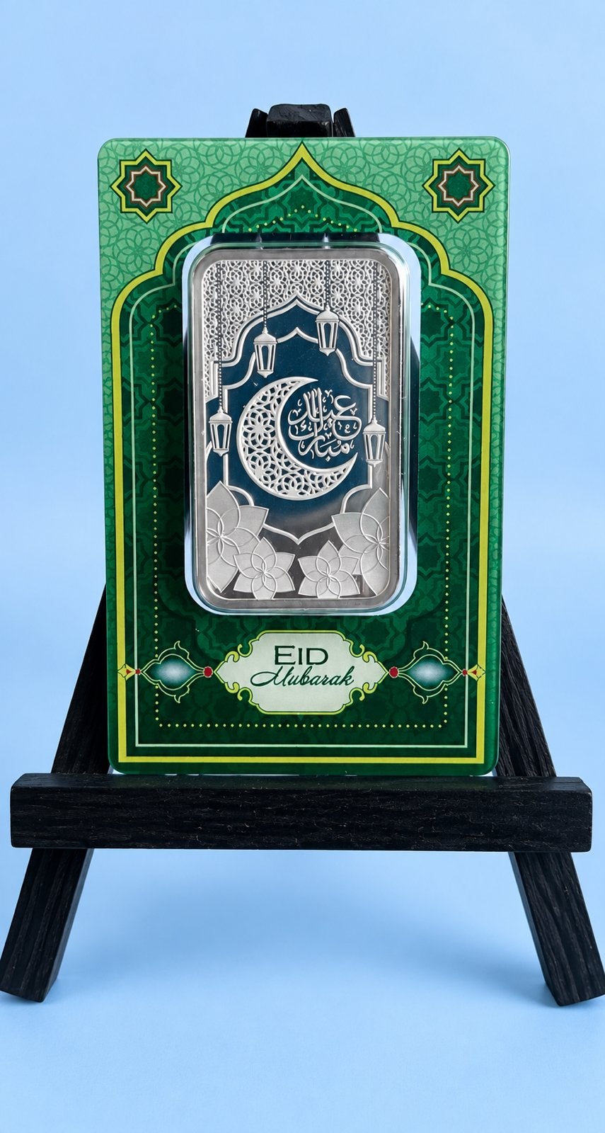 PAMP Suisse🇨🇭Eid Mubarak 2026 1 oz Silver Bar 999 zilver, Ophalen of Verzenden, Zilver