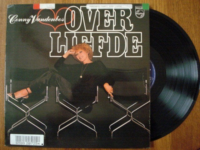 Conny Vandenbos - Over liefde, Gebruikt, Overige genres, Ophalen of Verzenden, 12 inch