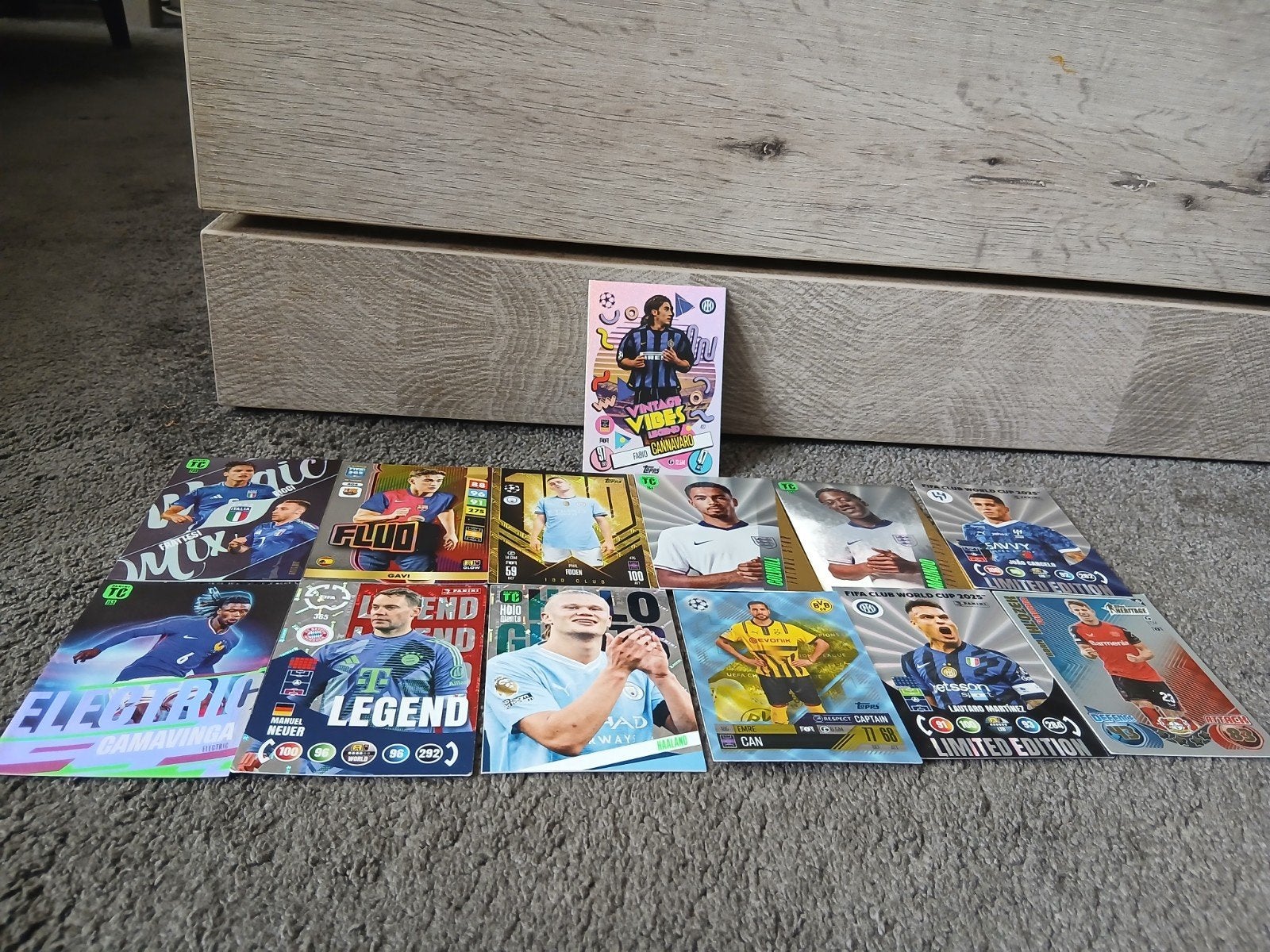 Voetbalplaatjes collectie - FIFA World Cup 2022, Ophalen, Zo goed als nieuw, Buitenlandse clubs, Spelerskaart