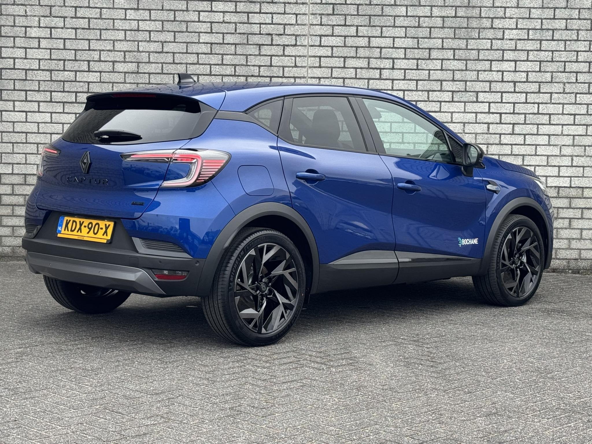 Renault Captur 1.8 E-Tech Full Hybrid 160 Esprit Alpine | De, Auto's, 1789 cc, 4 cilinders, Met garantie (alle), Blauw