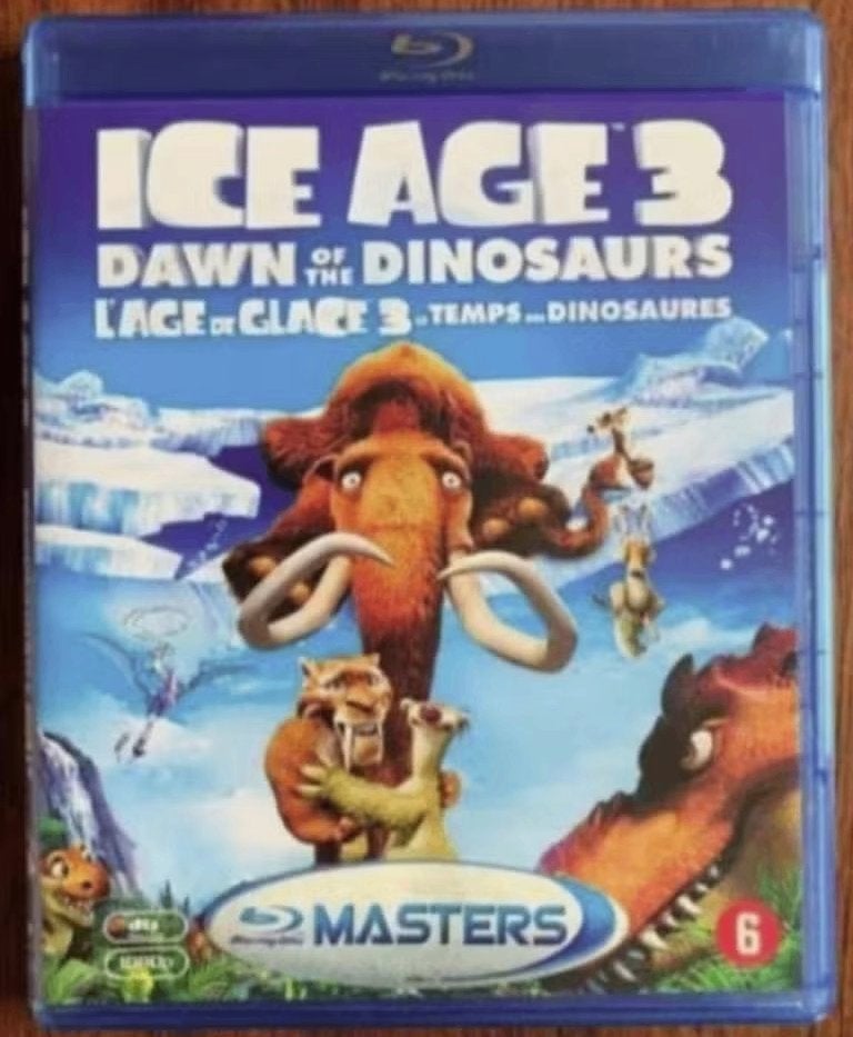 Blu-ray Ice Age 3; Dawn of the Dinosaurs; NL; NIEUW, Cd's en Dvd's, Ophalen of Verzenden, Nieuw in verpakking, Tekenfilms en Animatie