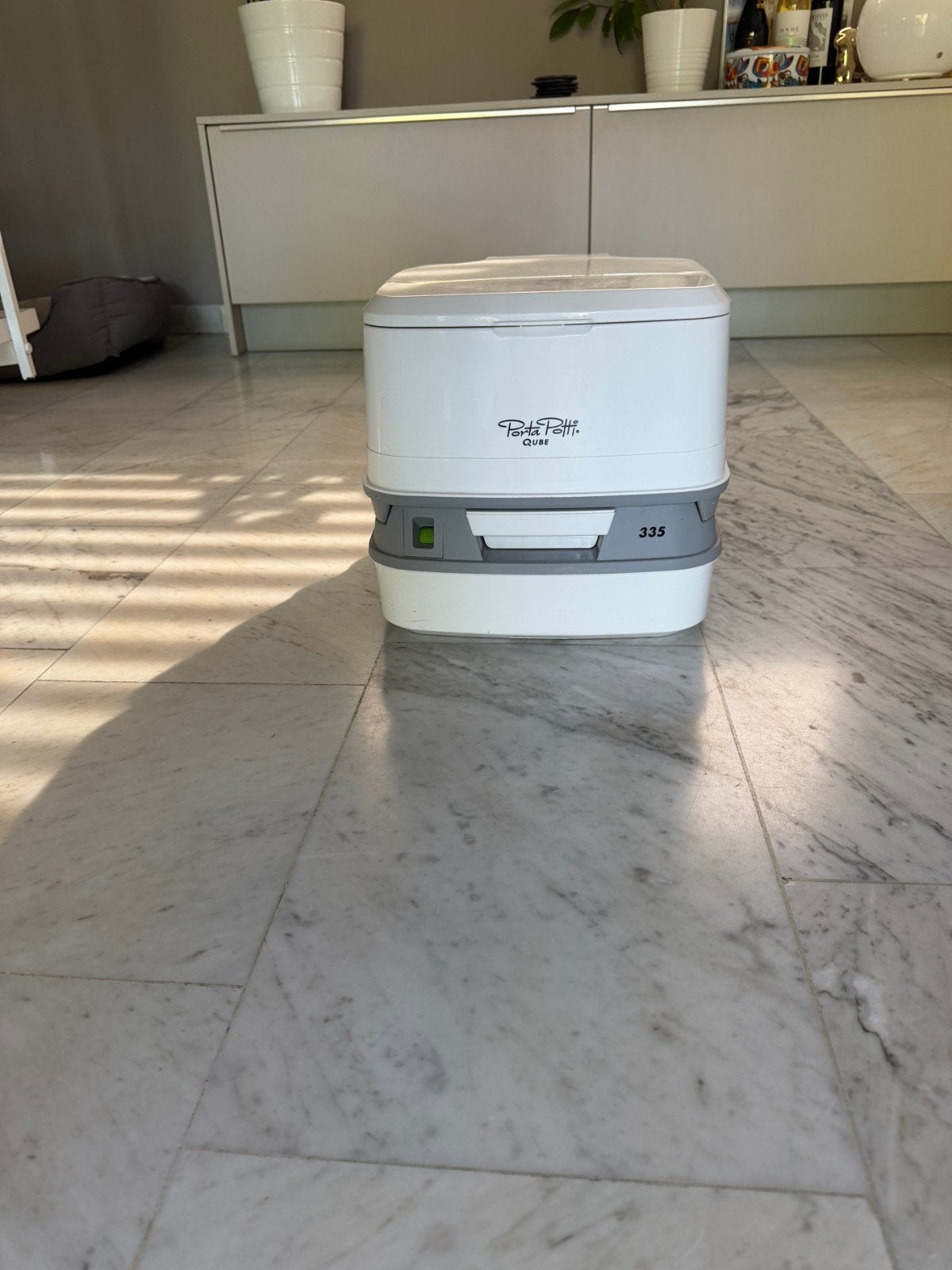 Thetford Porta Potti Qube 335 Draagbaar Toilet, Ophalen, Gebruikt