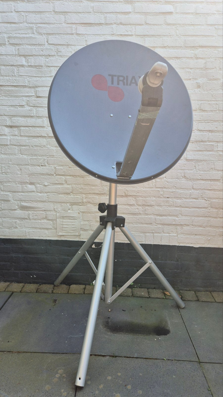 Complete Satelliet TV : Canal Digitaal Ontvanger & Schot, Ophalen, Zo goed als nieuw, (Schotel)antenne, Philips