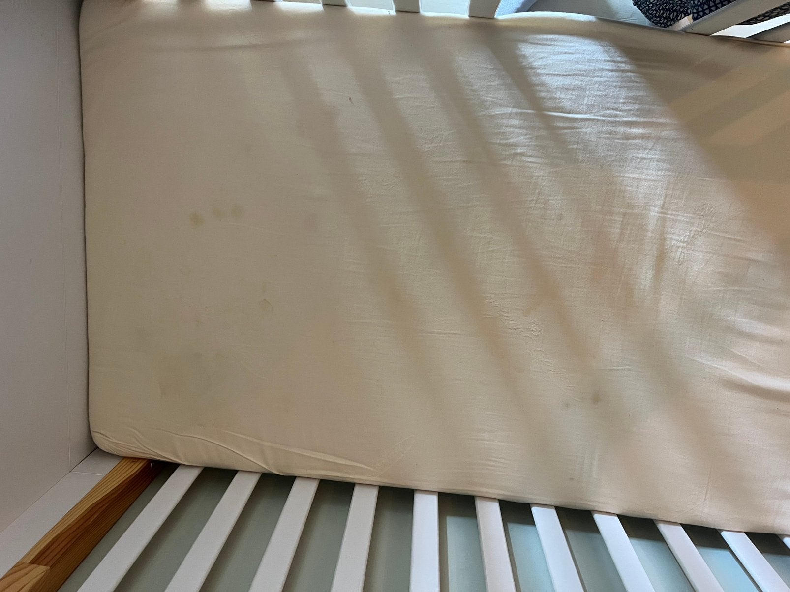 Peutermatras Allnatura kokosvezel maat 70x140, Ophalen, Gebruikt, 70 tot 85 cm, 140 tot 160 cm