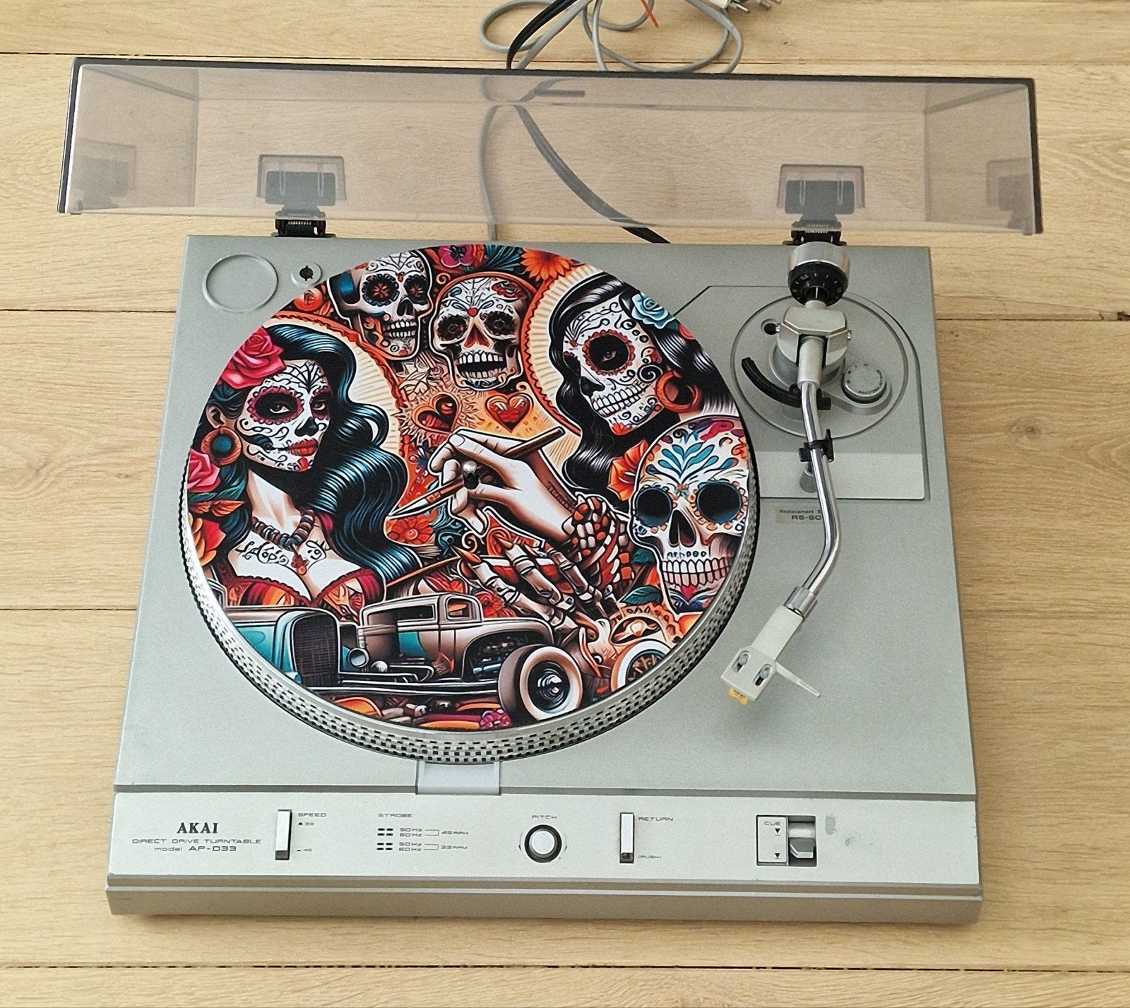 Akai AP-D33 Direct drive platenspeler, Ophalen of Verzenden, Gebruikt, Akai