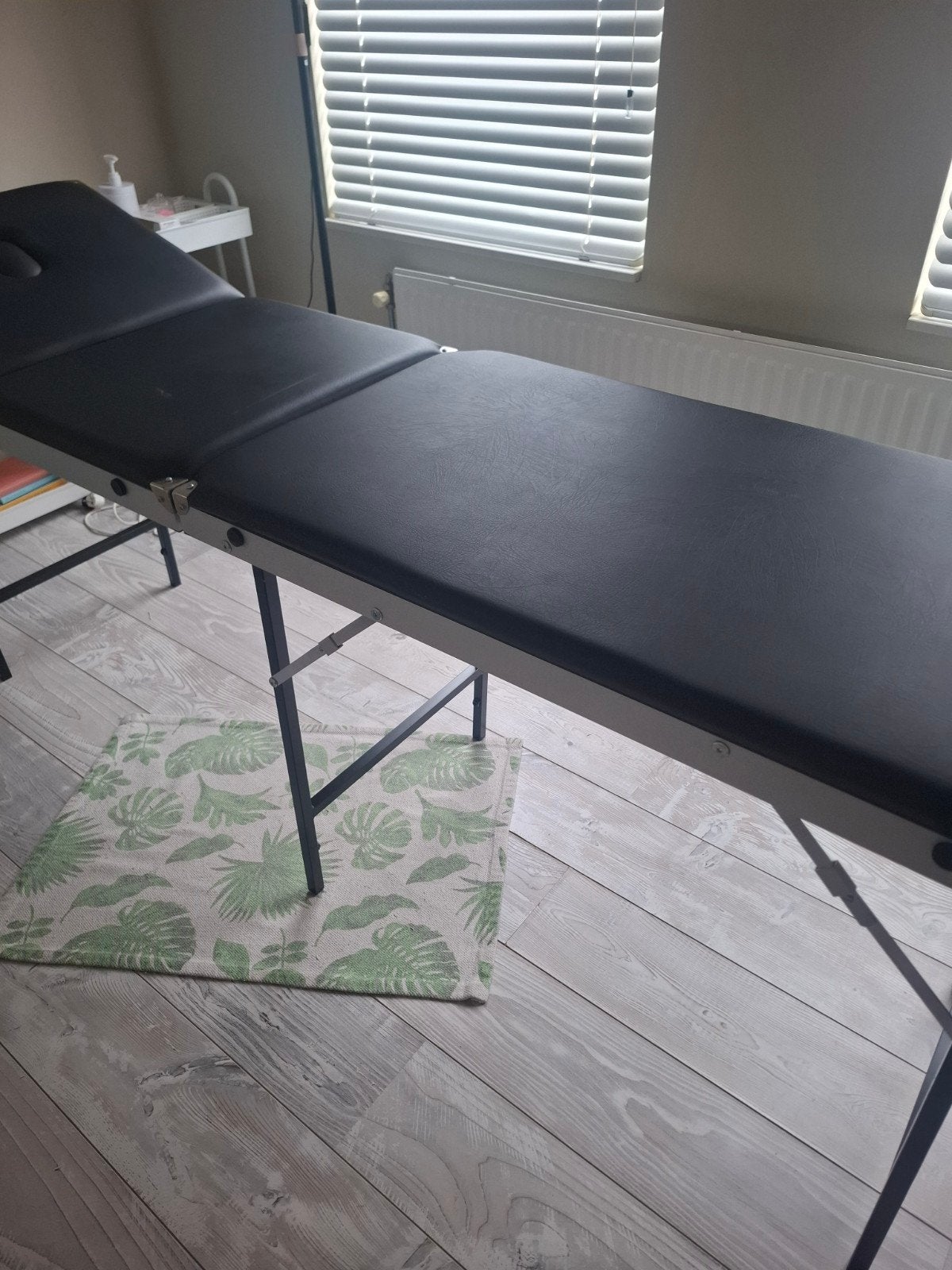 Massagebed, Ophalen, Gebruikt