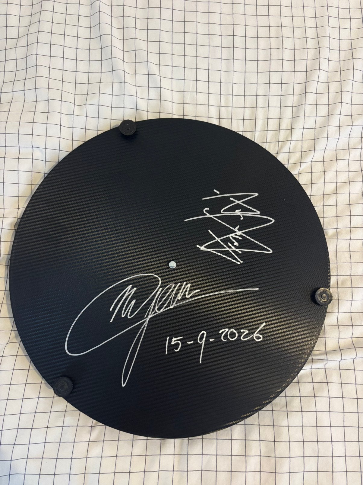 Gesigneerde blade X door micheal van gerwen en vincent voort, Ophalen