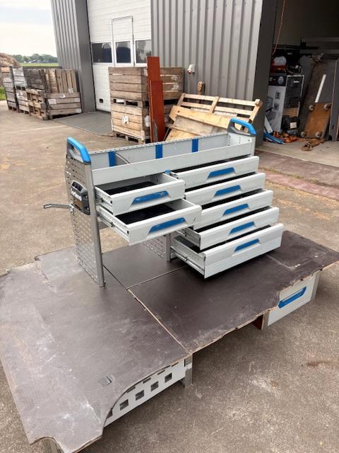 SORTIMO SET (1162) L211 B142 H113 €799, Ophalen, Zo goed als nieuw, Laaiin Bedrijfswagen Inrichtingen., Hank en Rhenoy