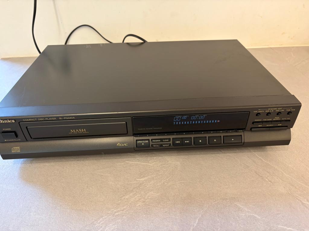 Technics SL-PG340A cd-speler izgst., Ophalen of Verzenden, Zo goed als nieuw, Technics