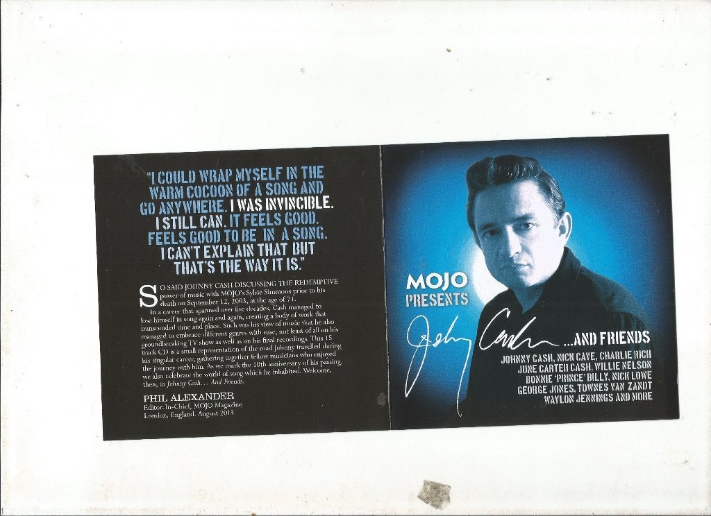 cd Mojo Presents JOHNNY CASH ...And Friends, Cd's en Dvd's, Ophalen of Verzenden, Nieuw in verpakking, Verzamelalbum, Import