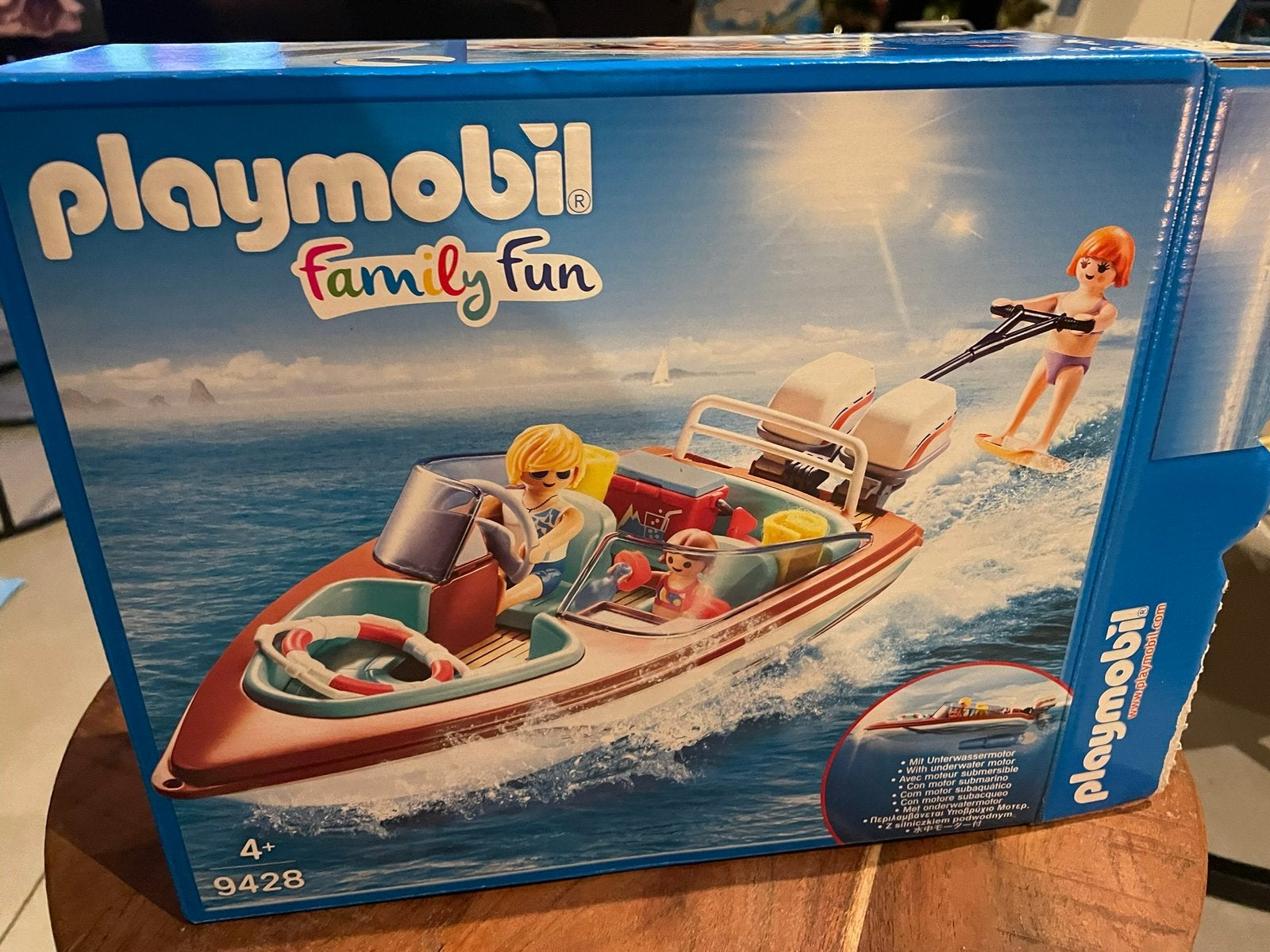 Playmobil family fun boot en surfclub, Ophalen, Zo goed als nieuw