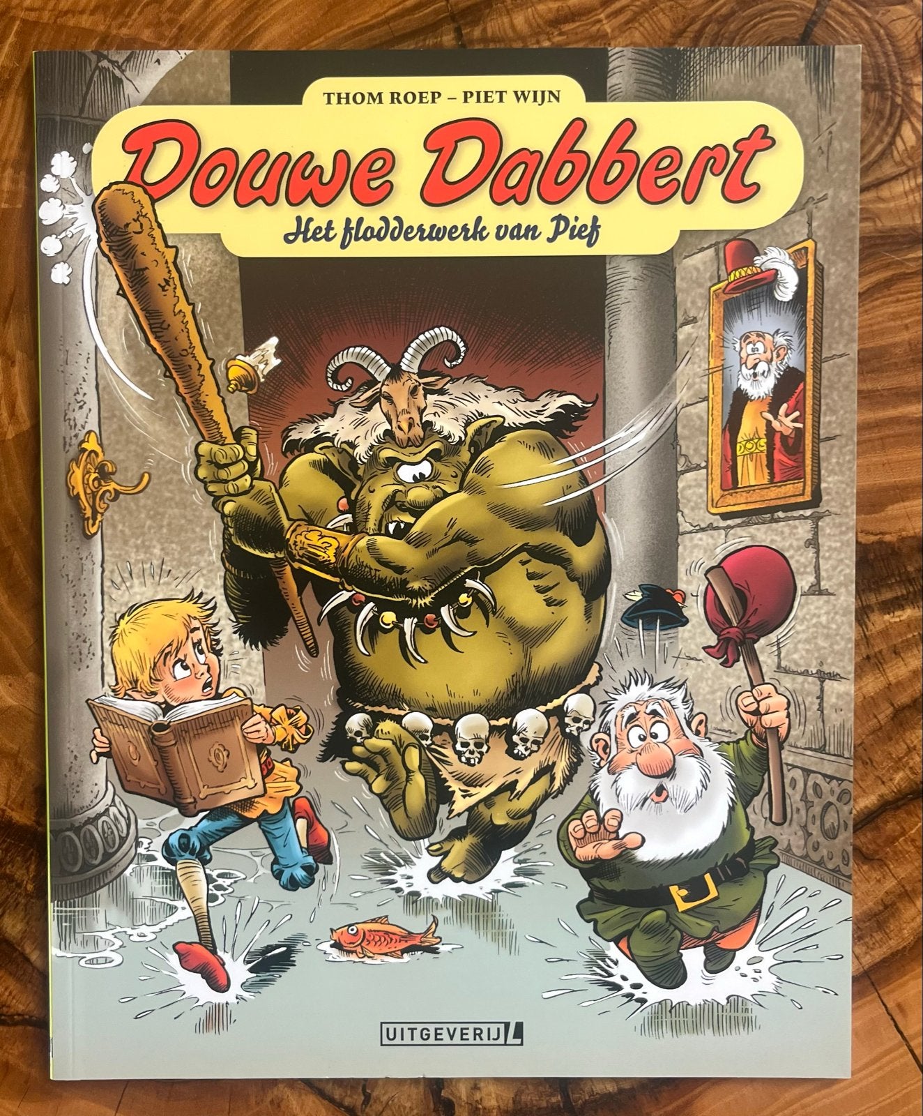 Douwe Dabbert - Het flodderwerk van Pief, Boeken, Stripboeken, Zo goed als nieuw, Eén stripboek, Ophalen of Verzenden