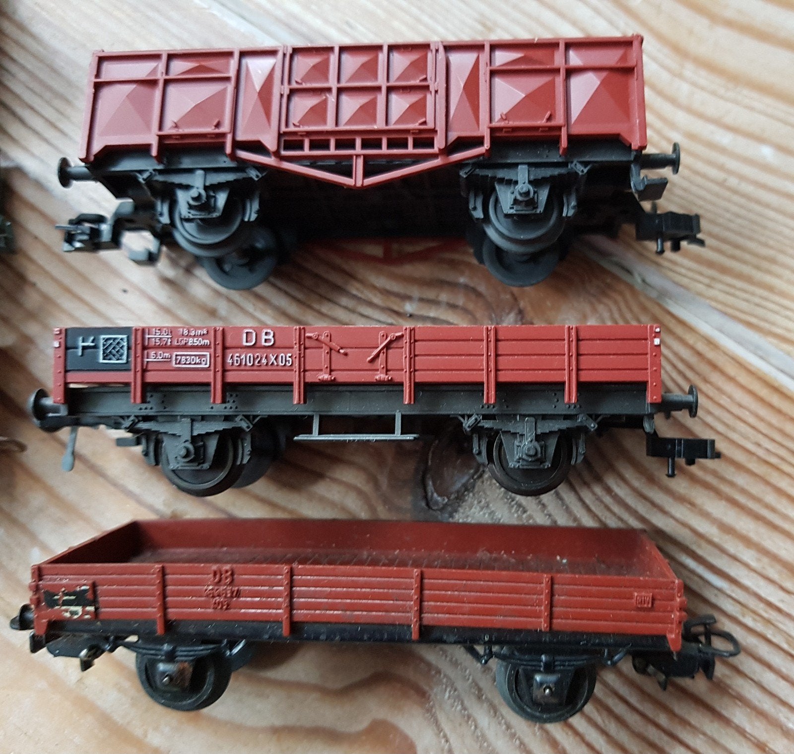 Roco open bak wagens, Treinset, Gelijkstroom, Ophalen of Verzenden, Zo goed als nieuw