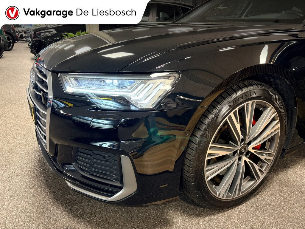 Audi A6 Avant 55 TFSI e quattro Competition 367 pk / Panoram, Gebruikt, 4 cilinders, Lane Departure Warning, Zwart