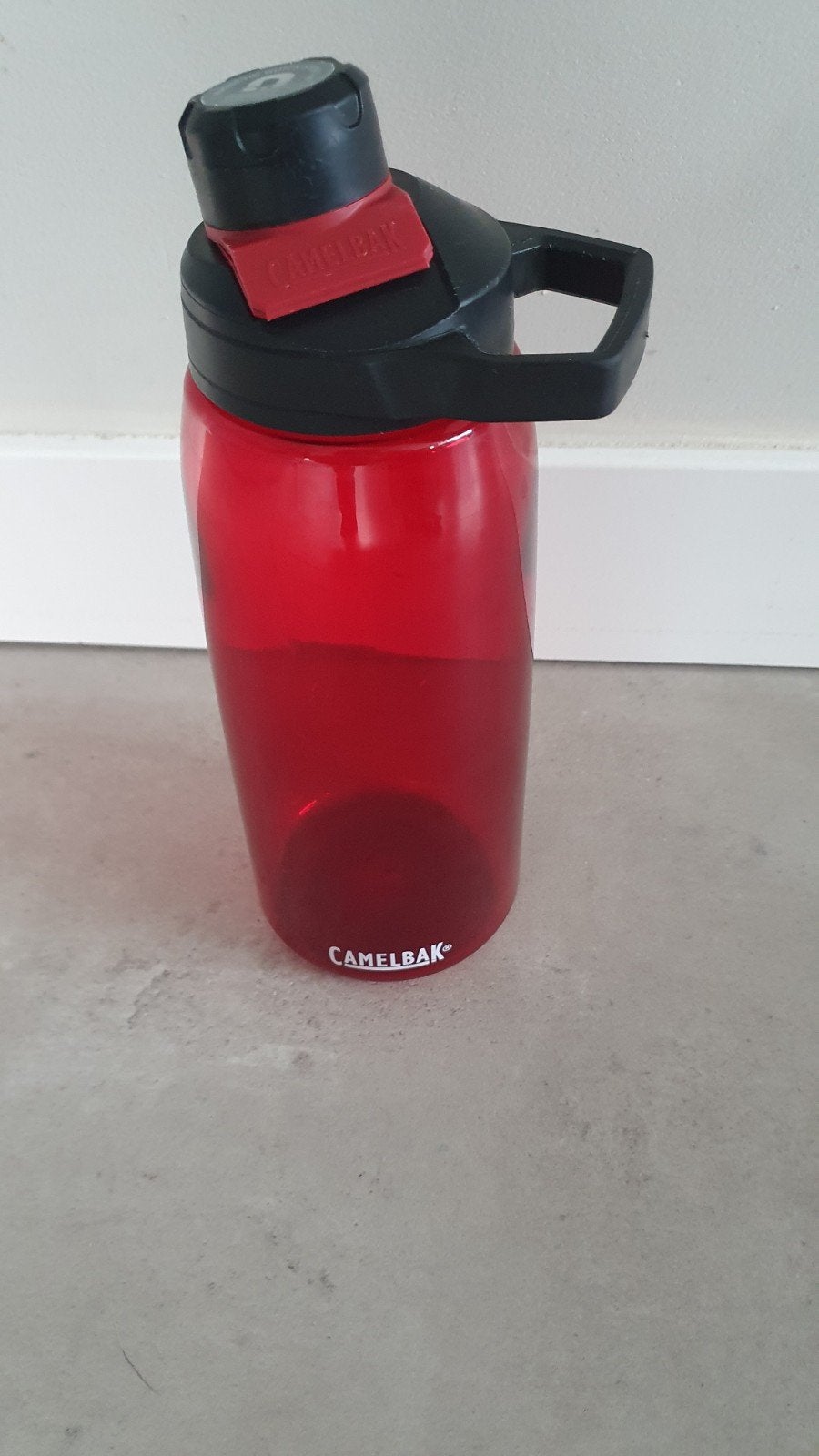 Camelbak waterfles rood 1000ml, Sport en Fitness, Ophalen of Verzenden, Gebruikt