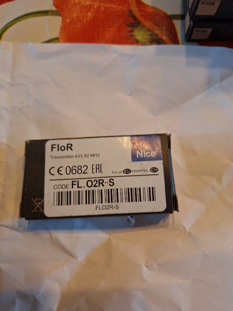 Nice flor s handzender, Ophalen, Nieuw, Zender