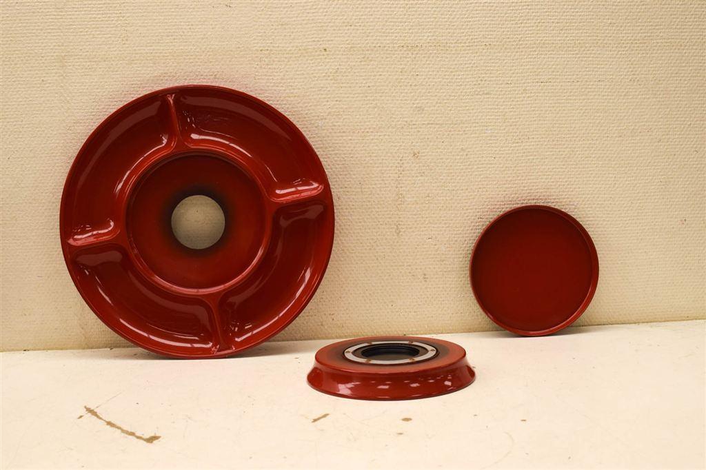 Vintage Snackschaal/Pindaschaal met draaiplateau 45937, Gebruikt, Ophalen of Verzenden, Bord(en), Wedgwood