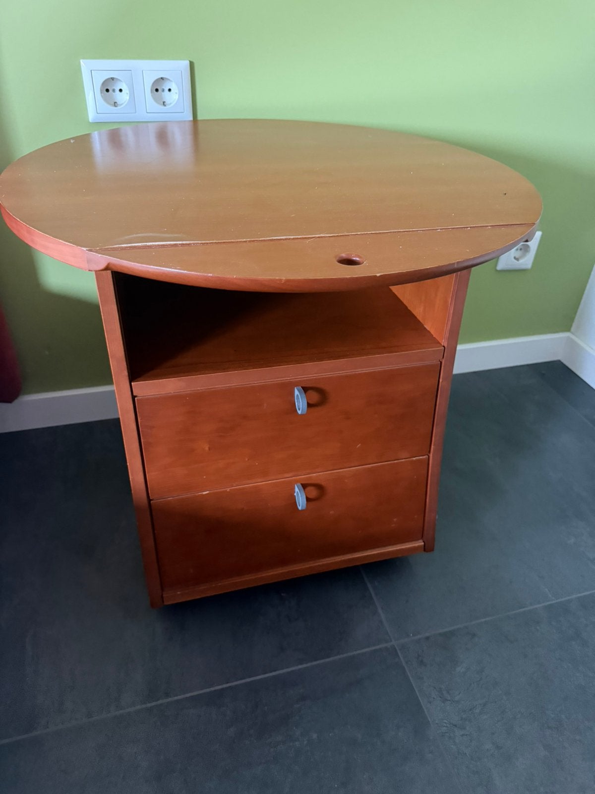 2 vintage nachtkastjes Giorgetti Progetti, Ophalen, Gebruikt, 45 tot 65 cm, Minder dan 55 cm