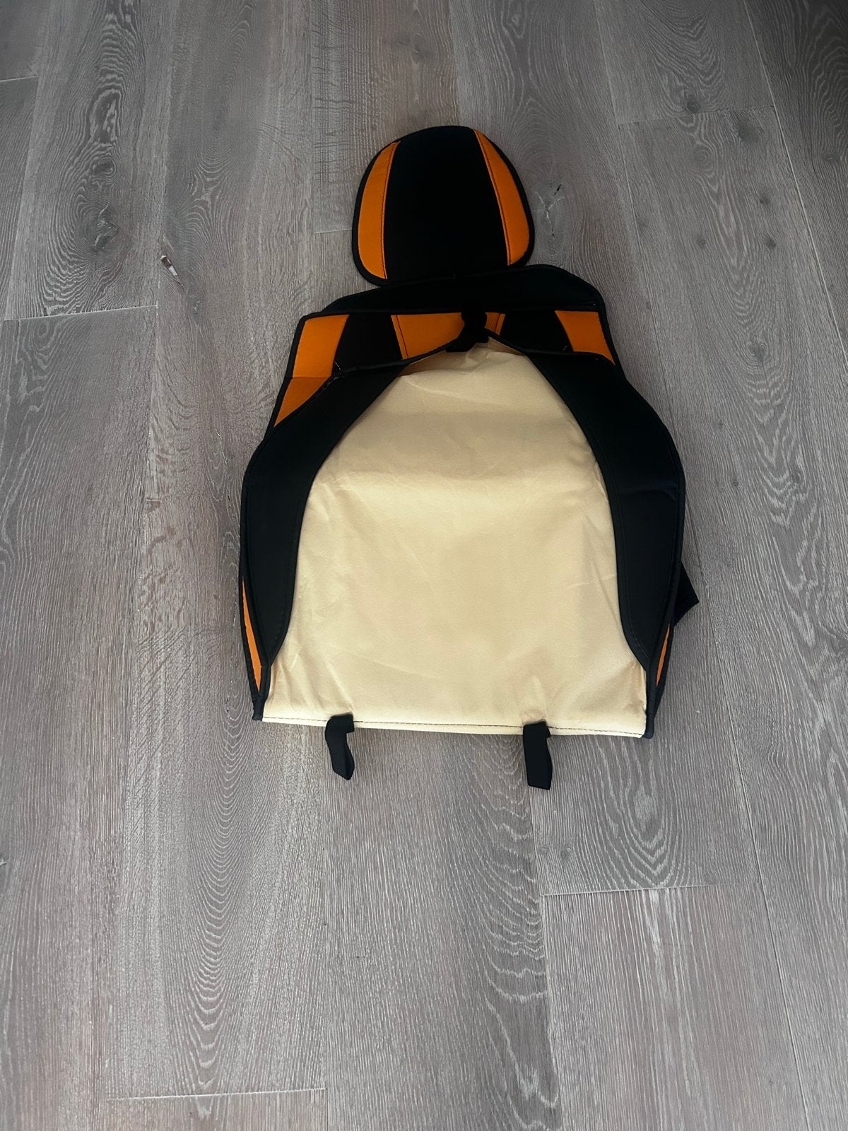 Nieuwe auto stoelhoes - zwart/oranje, Auto diversen, Ophalen of Verzenden, Nieuw