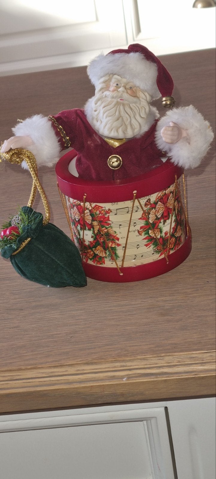 kerstman speeldoos, Ophalen of Verzenden