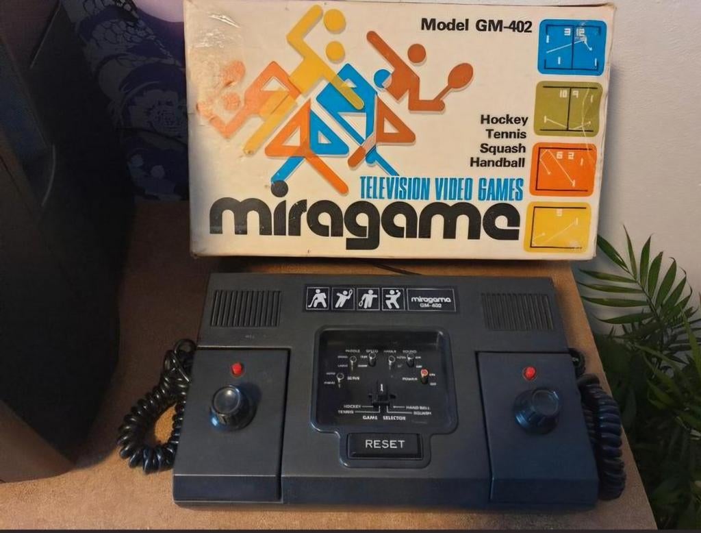 Miragame Vintage Spelcomputer GM-402, Spelcomputers en Games, Spelcomputers | Overige, Gebruikt, Ophalen