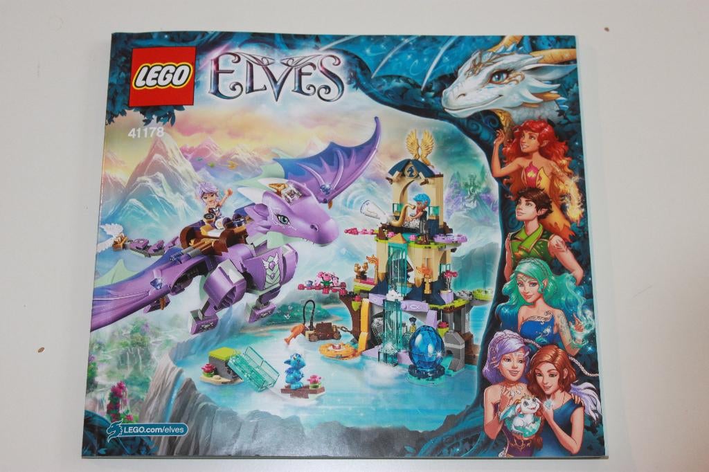 Lego Elves 41178 Het Drakenreservaat, Compleet, Overige thema's, Lego, Ophalen of Verzenden