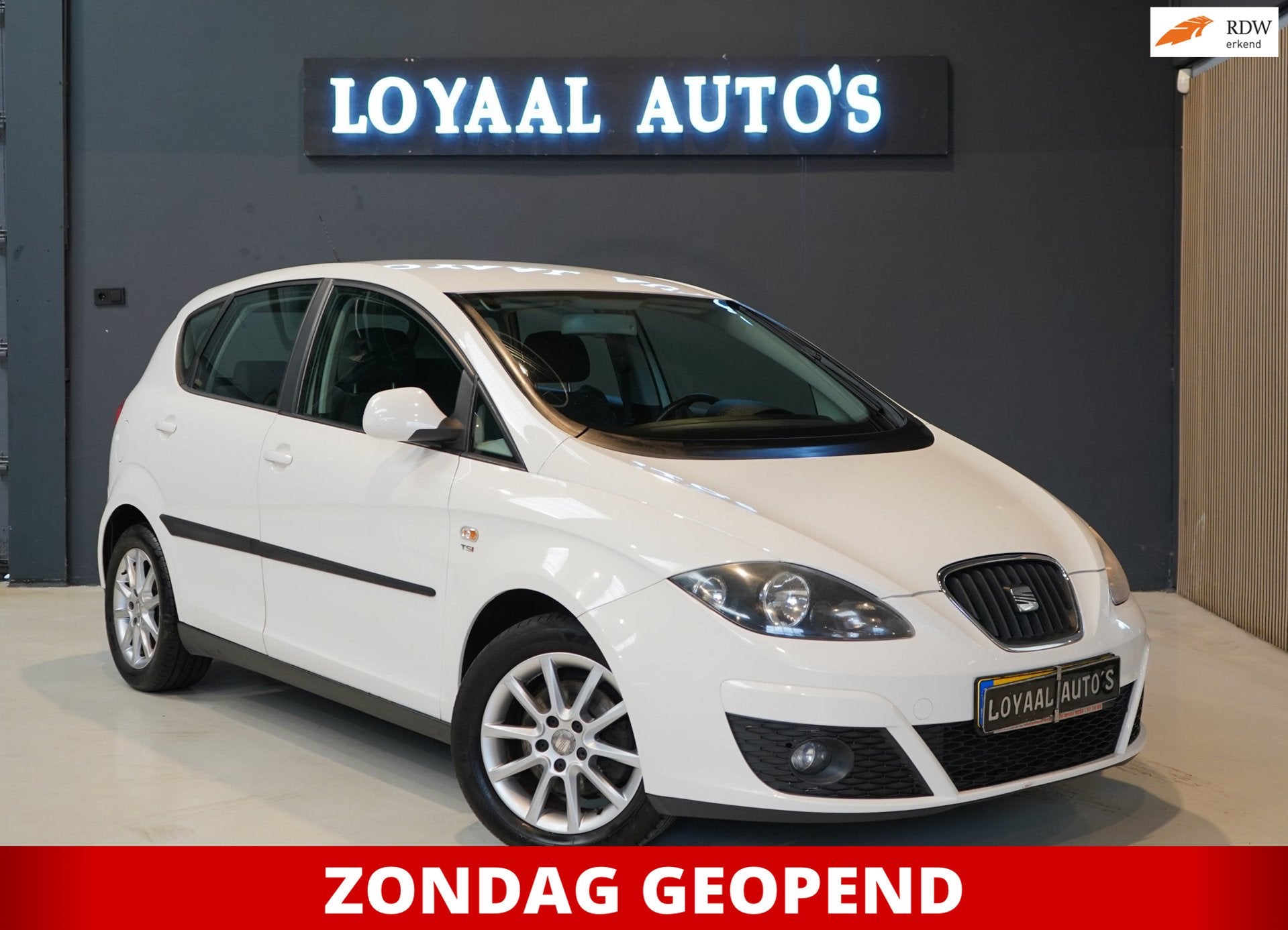 Seat Altea 1.8 TFSI Style | AUTOMAAT | TREKHAAK | PDC | AIRC, Auto's, Euro 5, Gebruikt, 4 cilinders, Wit