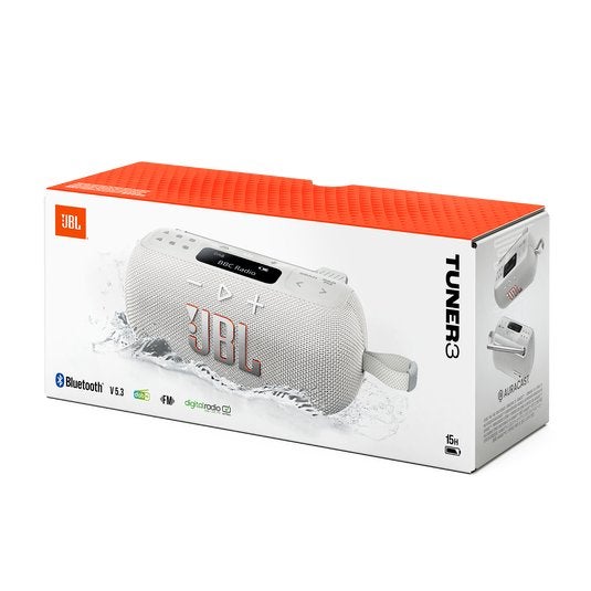 JBL Tuner 3 DAB radio Wit, Ophalen, Nieuw, Radio